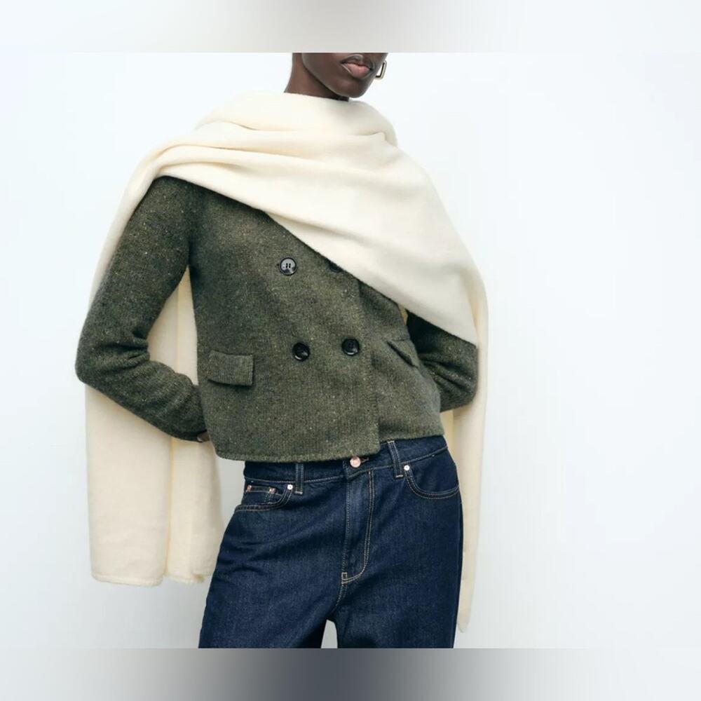NWT- Zara- Basic Scarf
